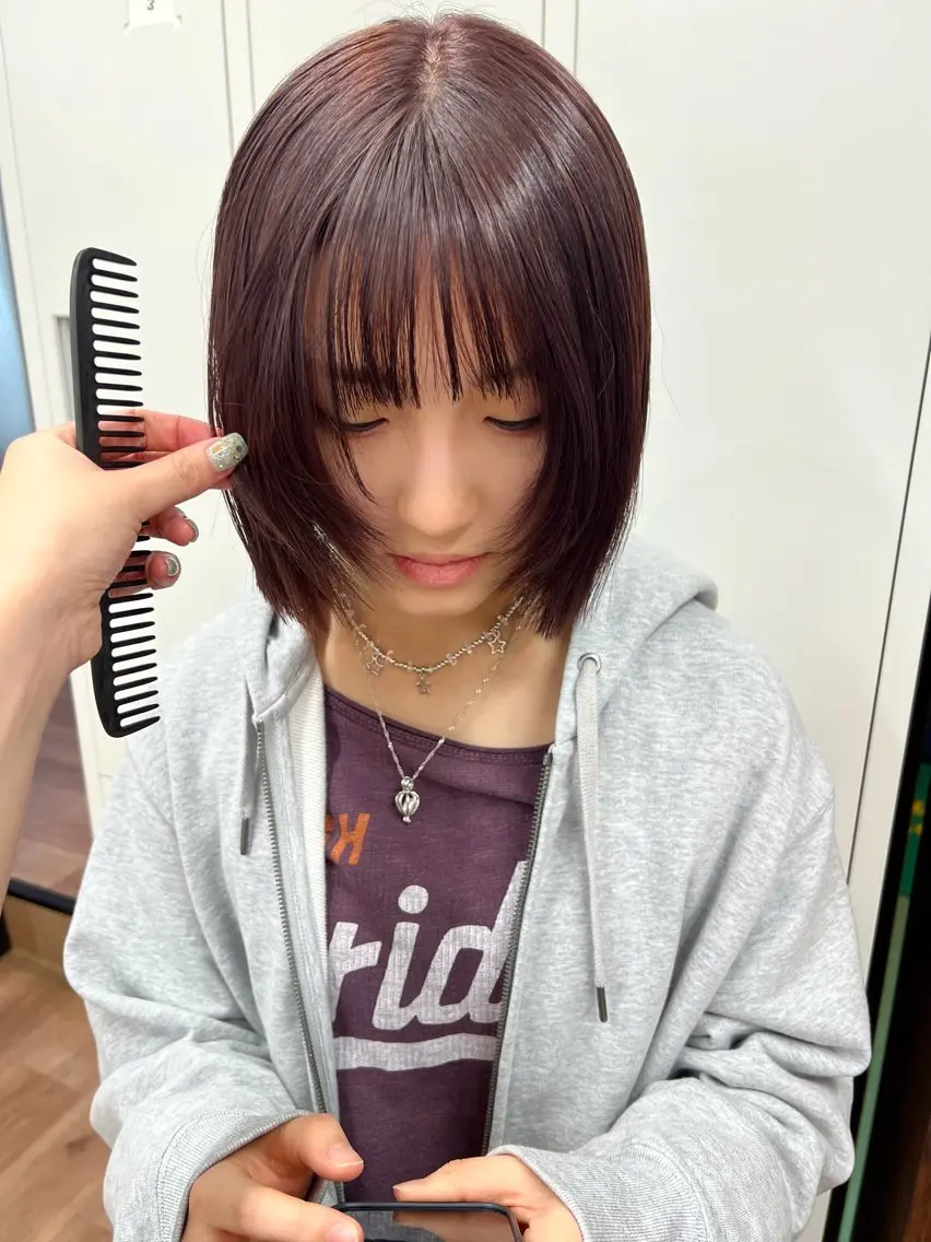 ショート ショートカット募集/ モカのヘアスタイル