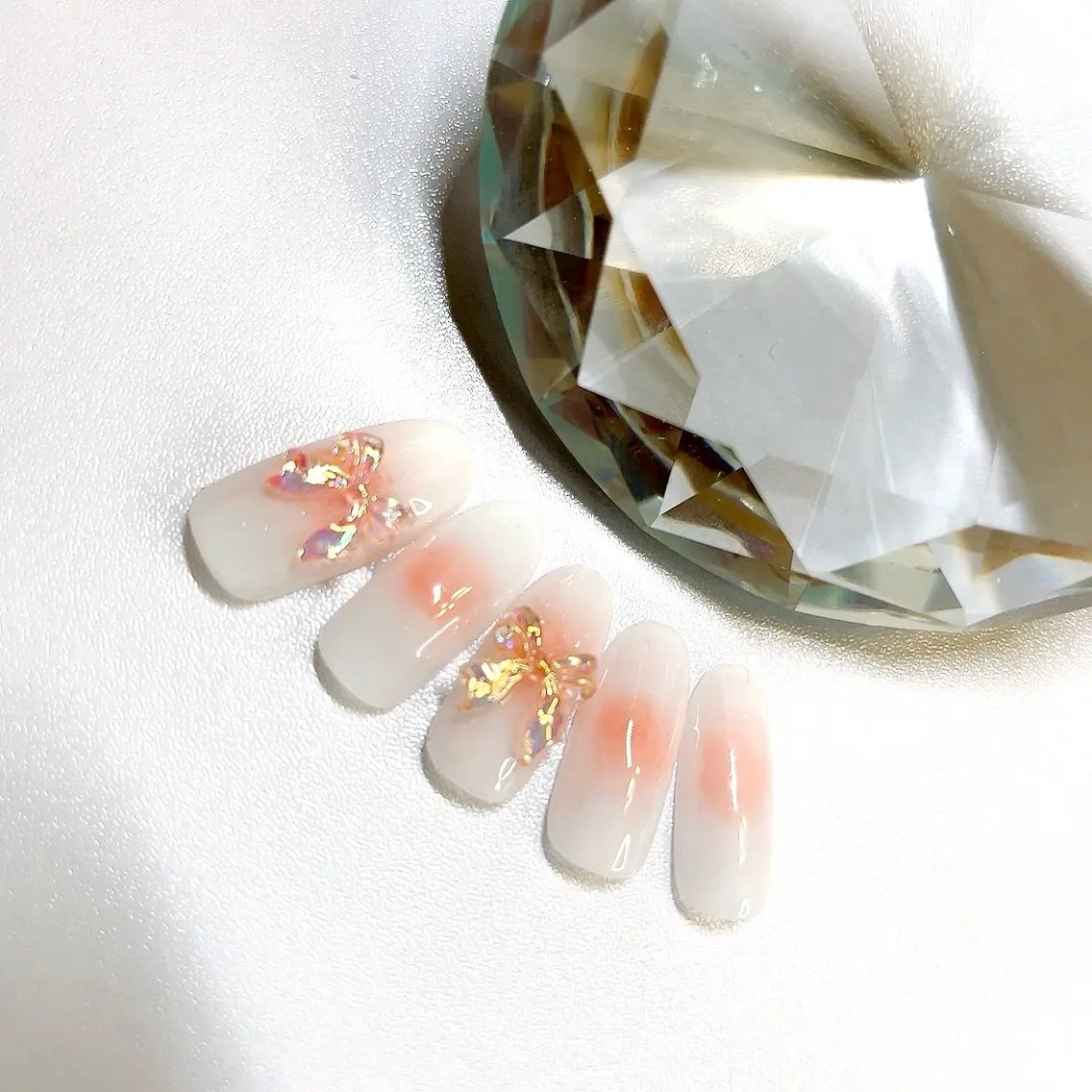 ネイル チークネイル ワンカラーネイル シンプルネイル ワンホンネイル ハンドネイル プライベートサロン N's Nailのネイルデザイン