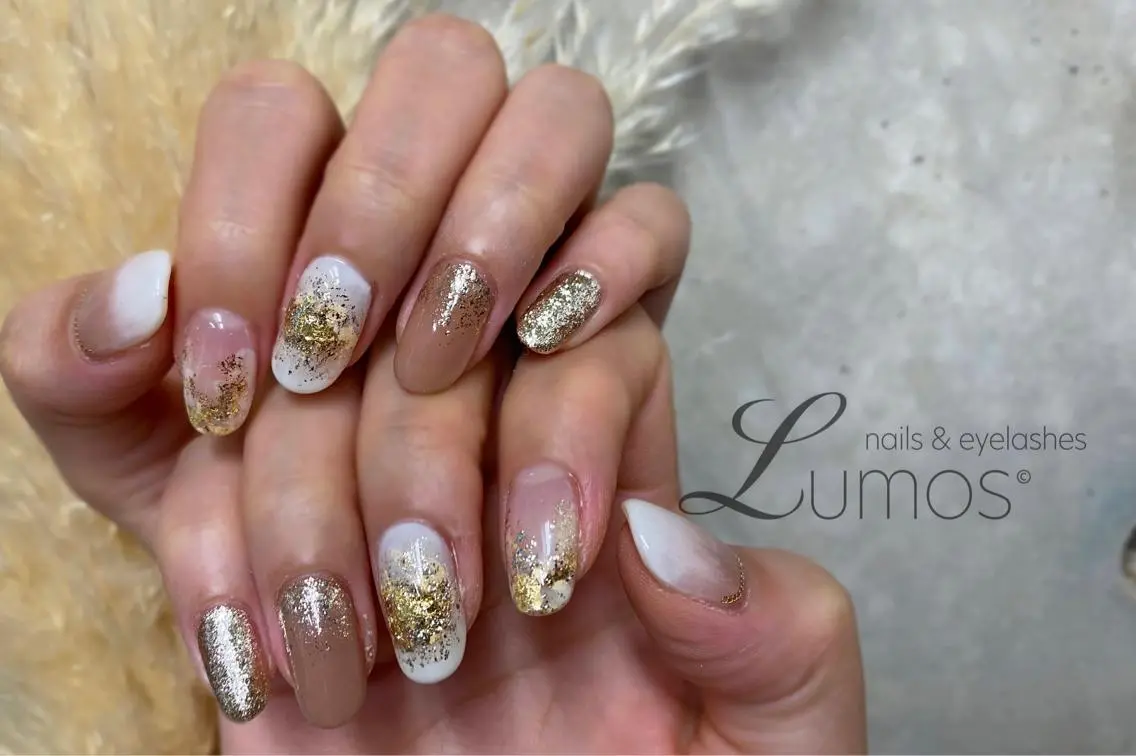 ネイル グラデーション ニュアンスネイル Lumos Yuukiのネイルデザイン