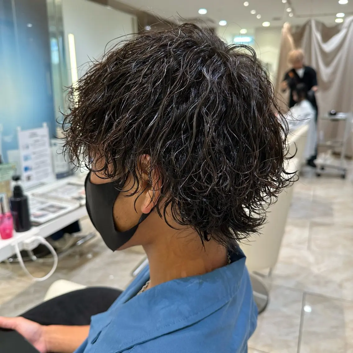 パーマ メンズパーマ 柏木結太のヘアスタイル