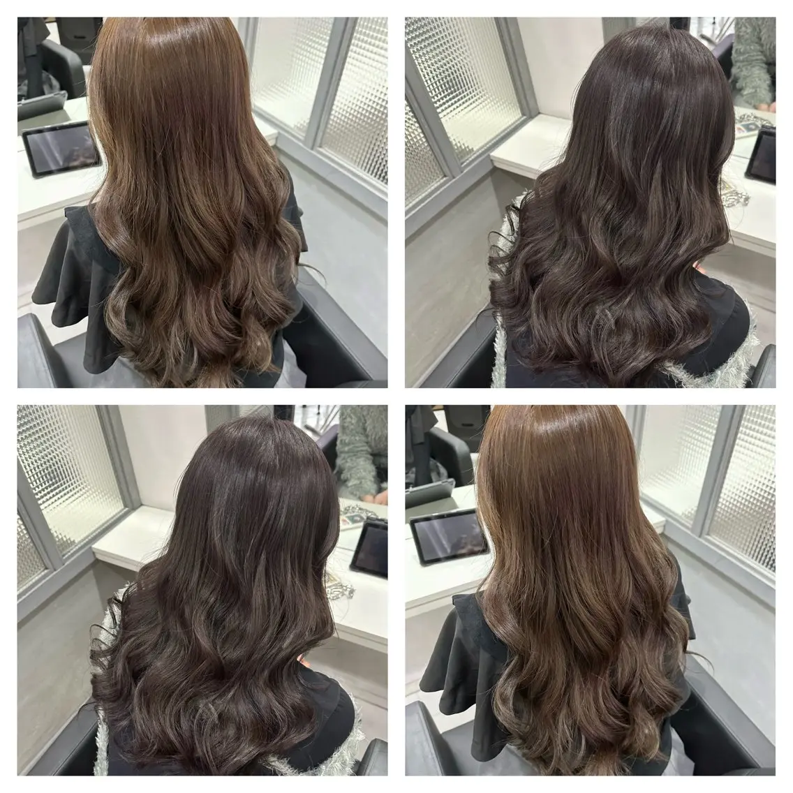 セミロング カラー ヘアアレンジ 🎀推し活ヘアー🎀 Yuuna🐰💖のヘアスタイル