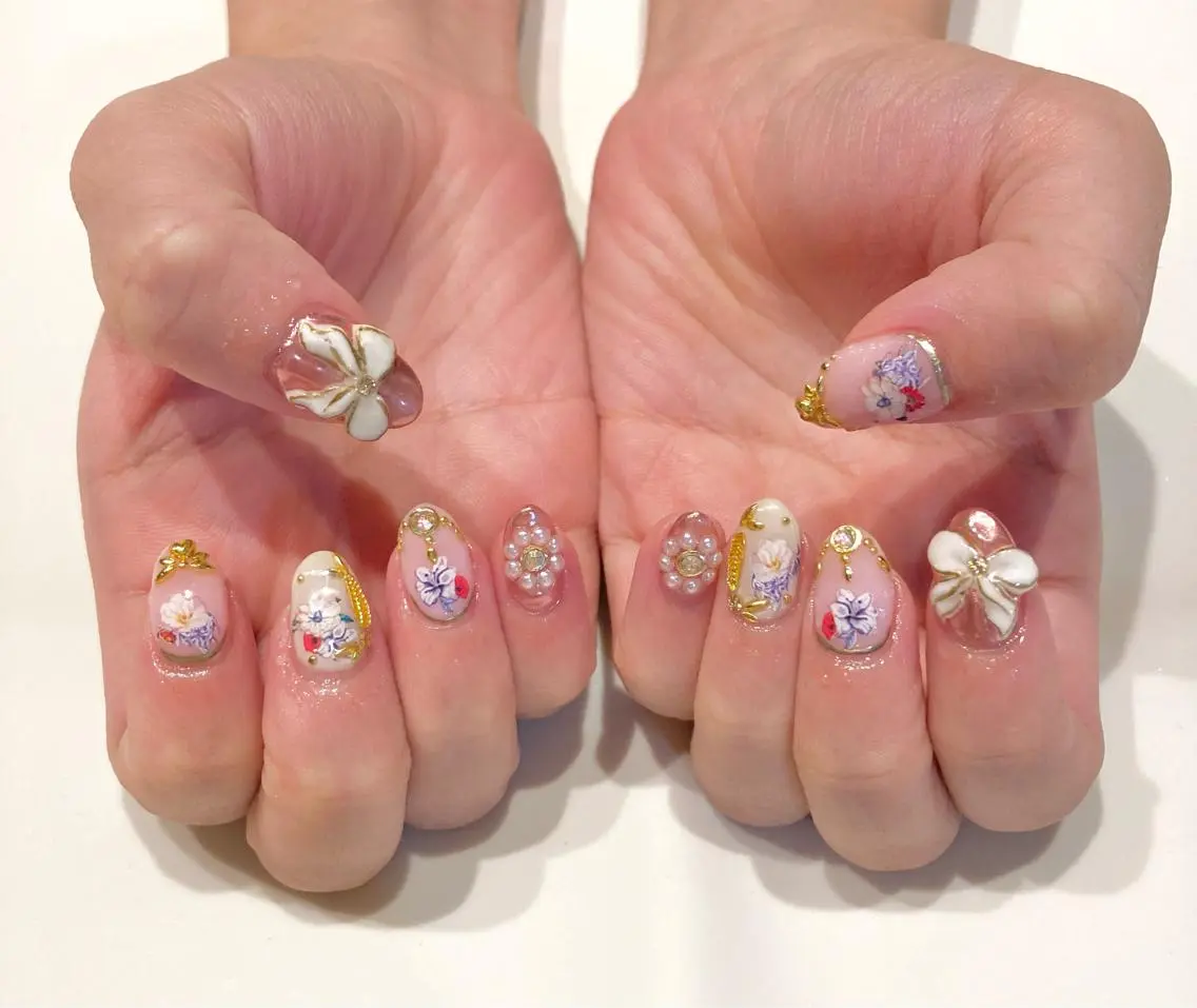 ネイル アートネイル ハンドネイル KaHaNa nail salonのネイルデザイン