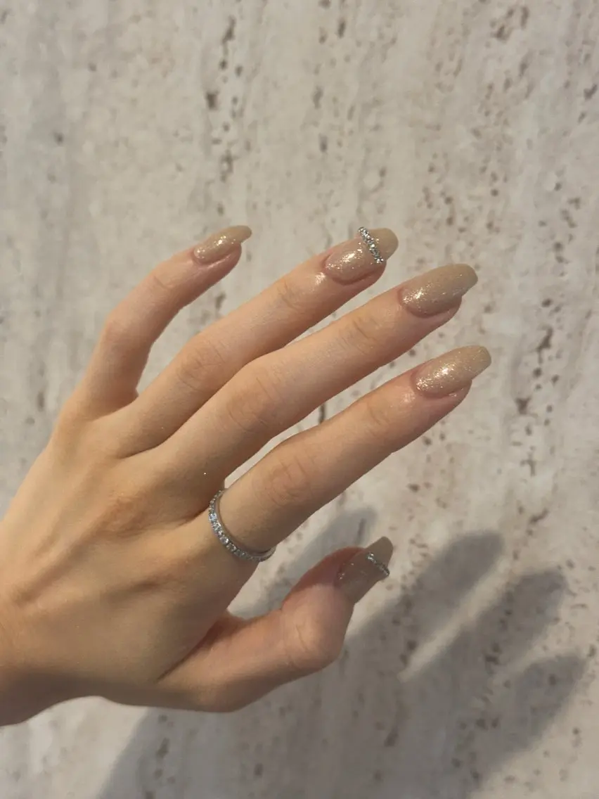 ネイル フレンチネイル マグネットネイル 持ち込み ニュアンスネイル ワンカラーネイル ハンドネイル LINEA.nail 代官山のネイルデザイン