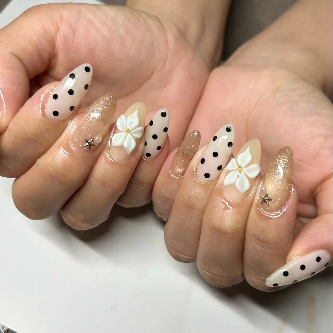 ネイル 持ち込み Allure 小山店 結咲(ゆいさ)のネイルデザイン