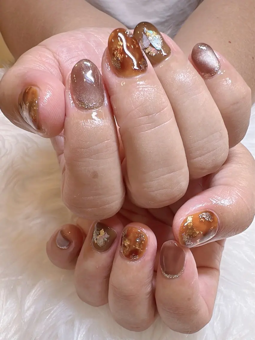 ネイル 持ち込み キュート ネイルのネイルデザイン