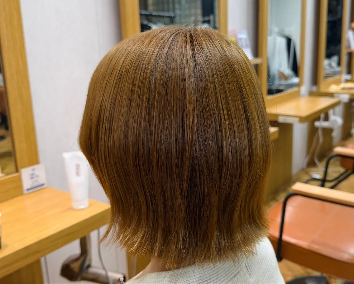 ショート カラー ヘアカラー トリートメント 透明感カラー/艶髪 /たいが🎈のヘアスタイル
