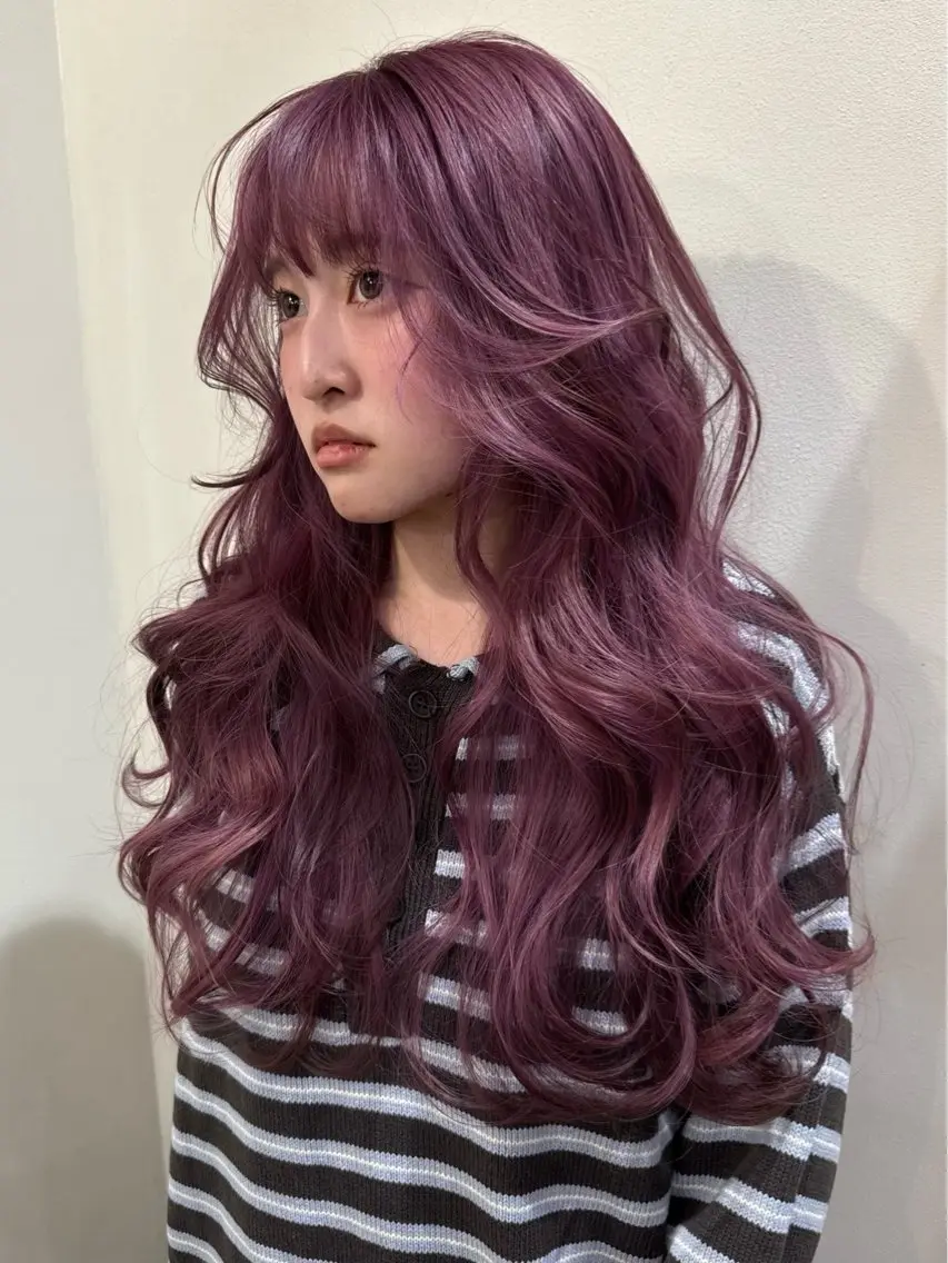 ダメージレスブリーチ➕カラー➕トリートメントの写真