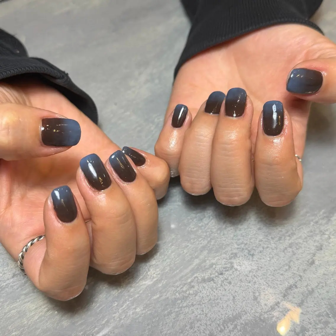 【オフなし】2色グラデーション💅マグネットも選択可能◎ ⚠️現金のみ⚠️の写真