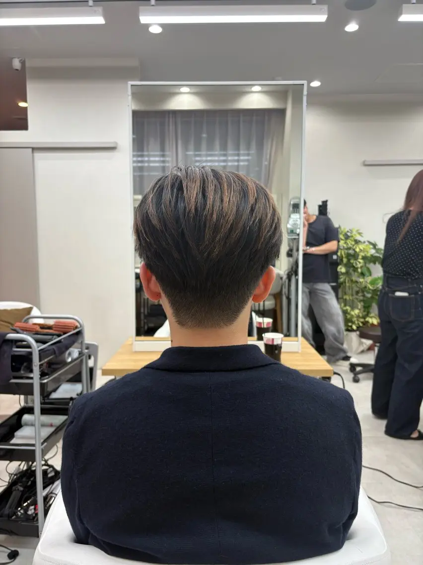 メンズ manami/ ハッシュレイヤーのヘアスタイル
