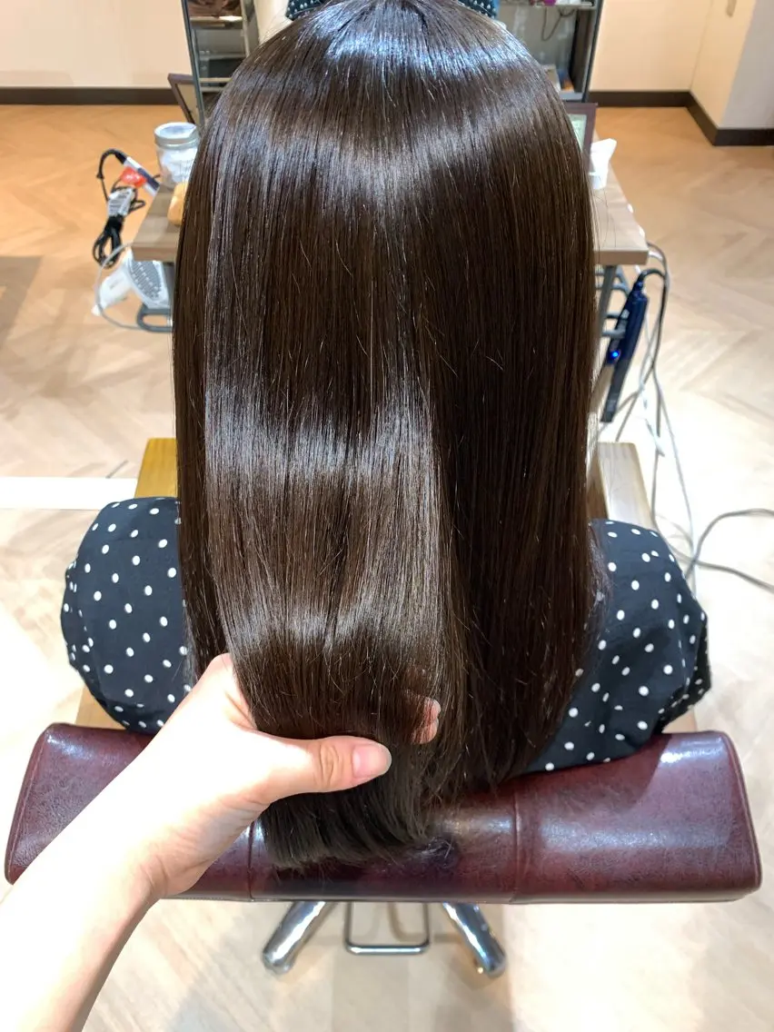 カラー RAMI/ ラベンダーベージュのヘアスタイル