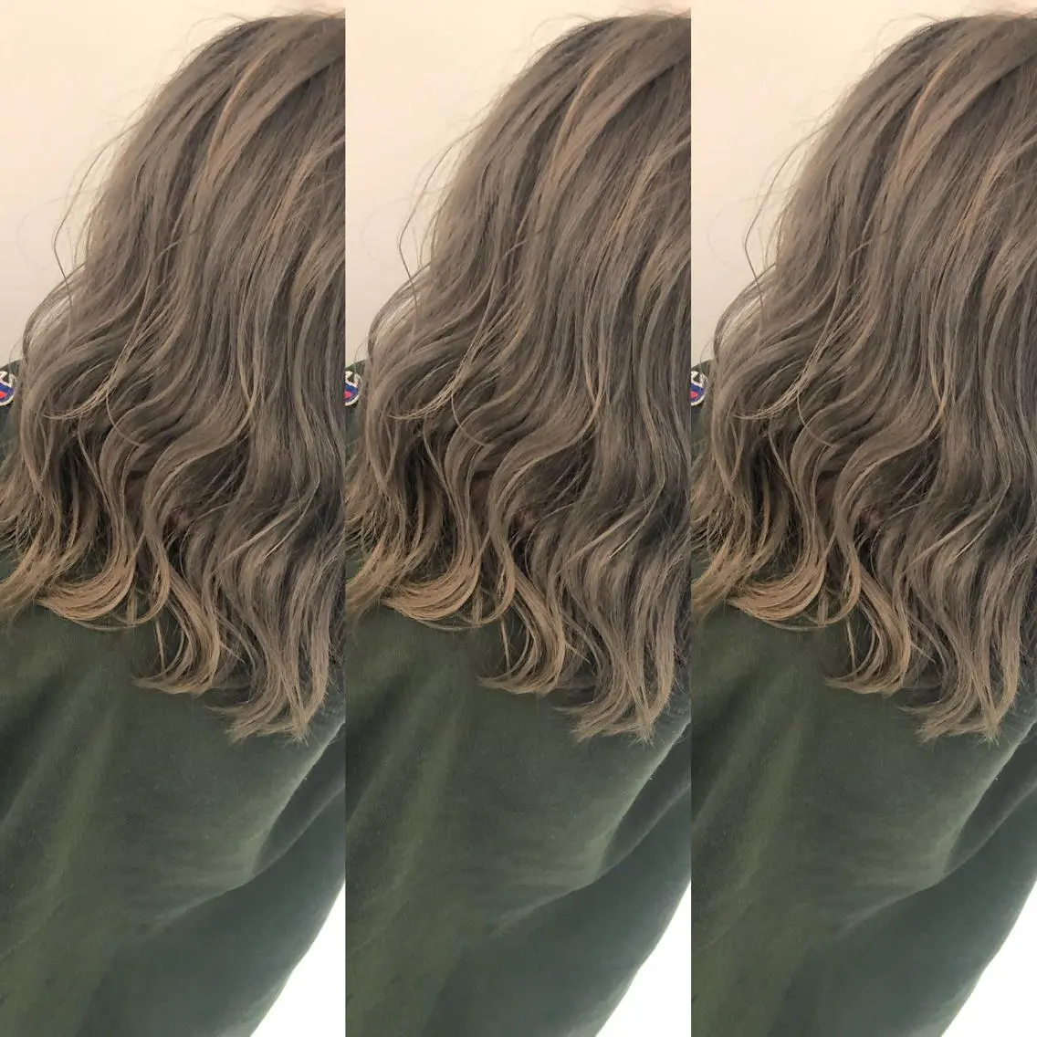 ブリーチオンカラーとカットメニューの写真