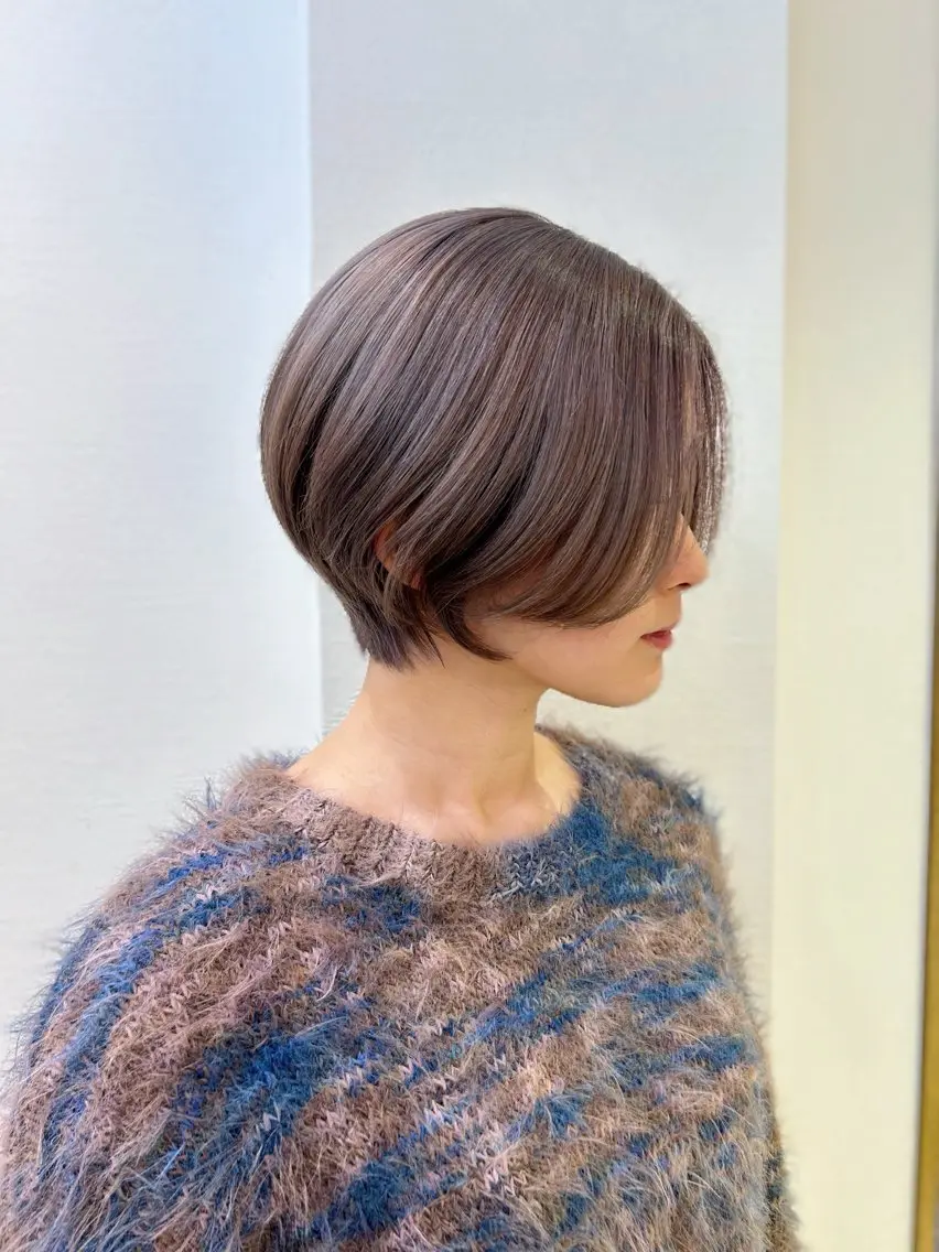 ショート ショートボブ 薄井零のヘアスタイル