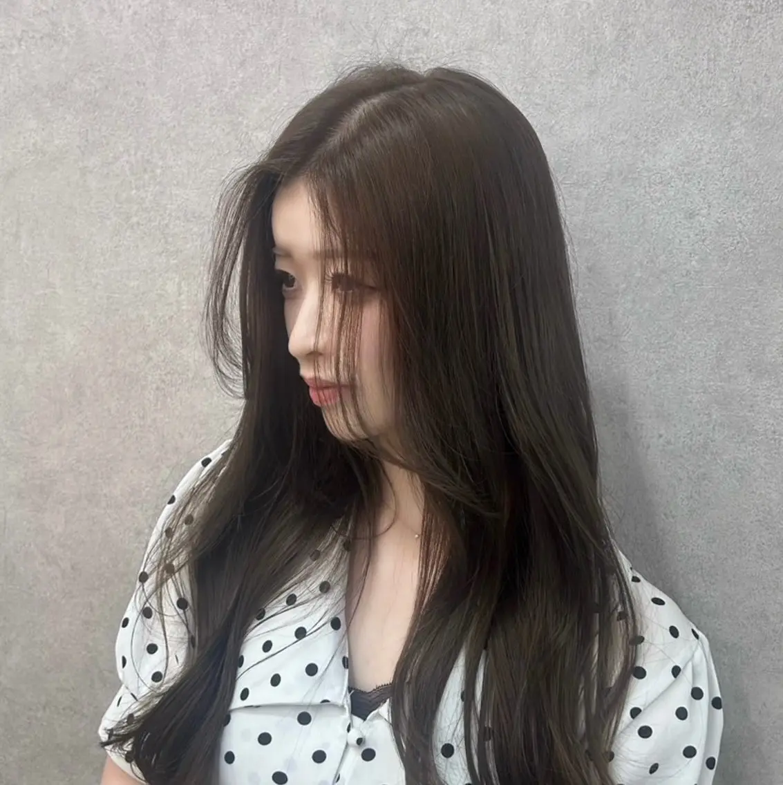 カラー ヘアカラー ALEAP こはるのヘアスタイル