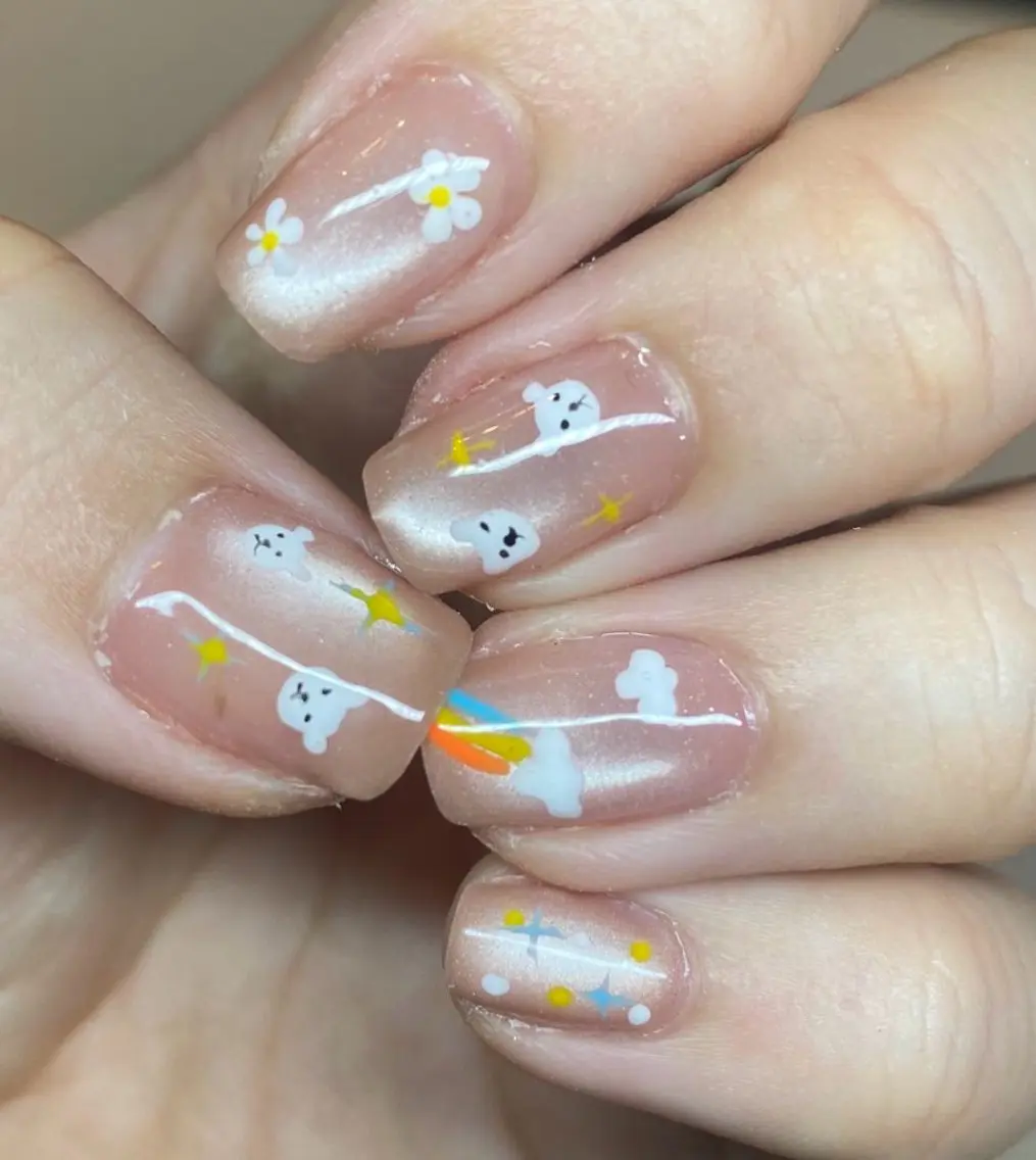 ネイル アートネイル 春ネイル Chandra nail&tarotのネイルデザイン