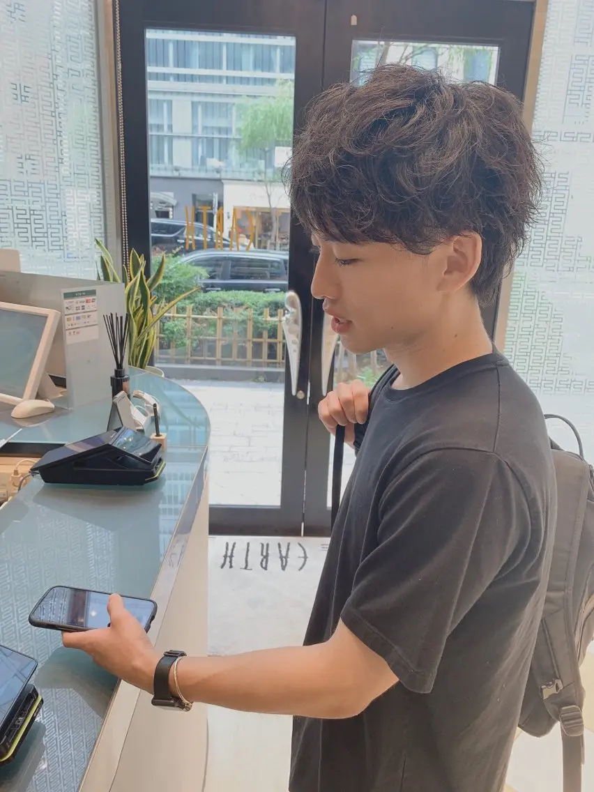 ✨🔥メンズどんなパーマも対応可🔥カットパーマでなりたい髪型へ❗️ダメージレスのパーマ剤や最強ヘアケア🔥✨特殊系✨の写真