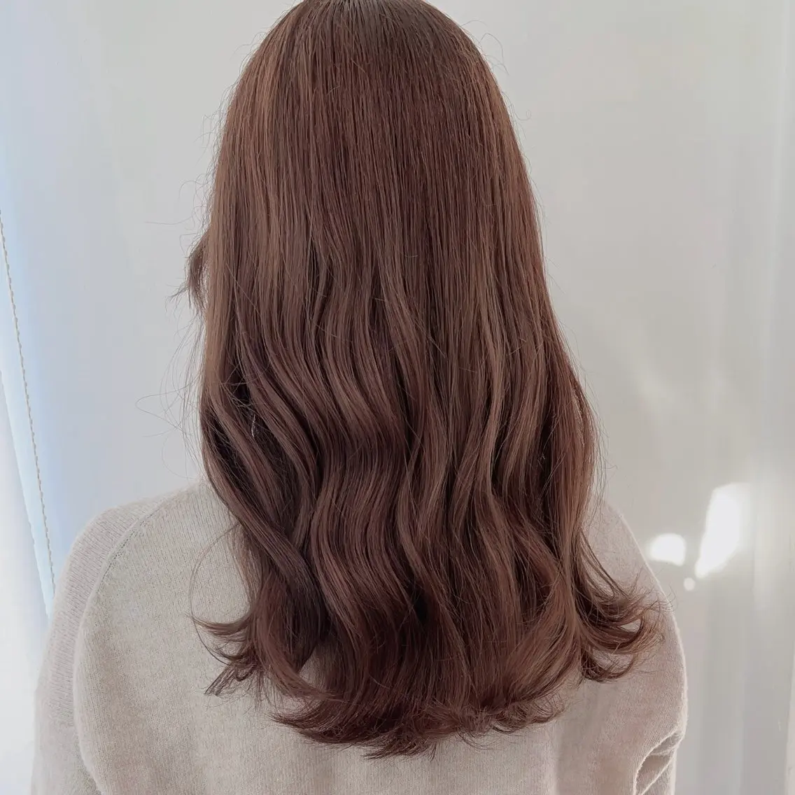 ロング カラー ヘアカラー トリートメント 𓏸レイヤー髪質改善 透けカラーカノン🫧のヘアスタイル