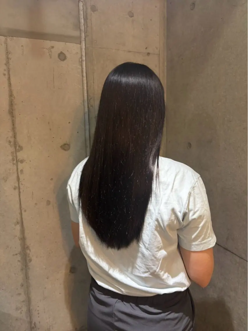 ロング 髪質改善 トリートメント トリートメント 南堀江/mowen/ サワモトガクのヘアスタイル