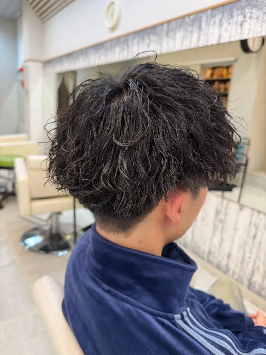 カットパーマ(メンズ、レディース両方可)の写真