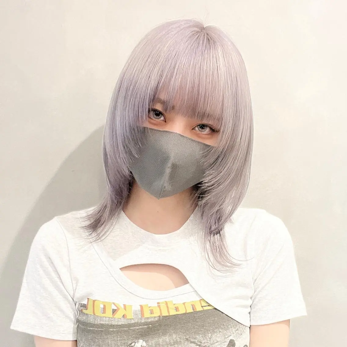 ミディアム カラー 🩵ブリーチカラー MIORI🩵のヘアスタイル