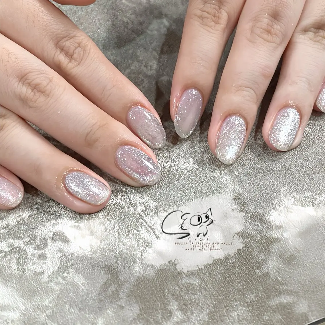 ネイル チークネイル フレンチネイル グラデーション マグネットネイル ワンカラーネイル S.nail _のネイルデザイン