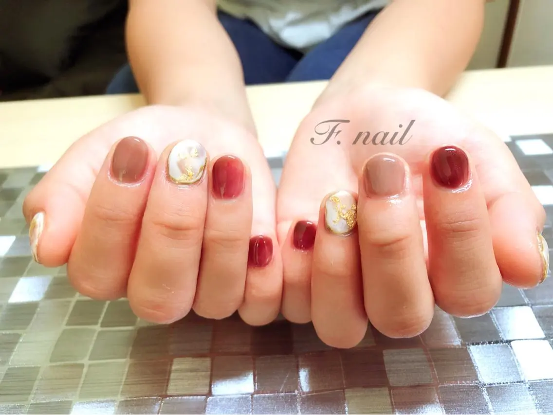 ネイル ニュアンスネイル FUKA ♡のネイルデザイン