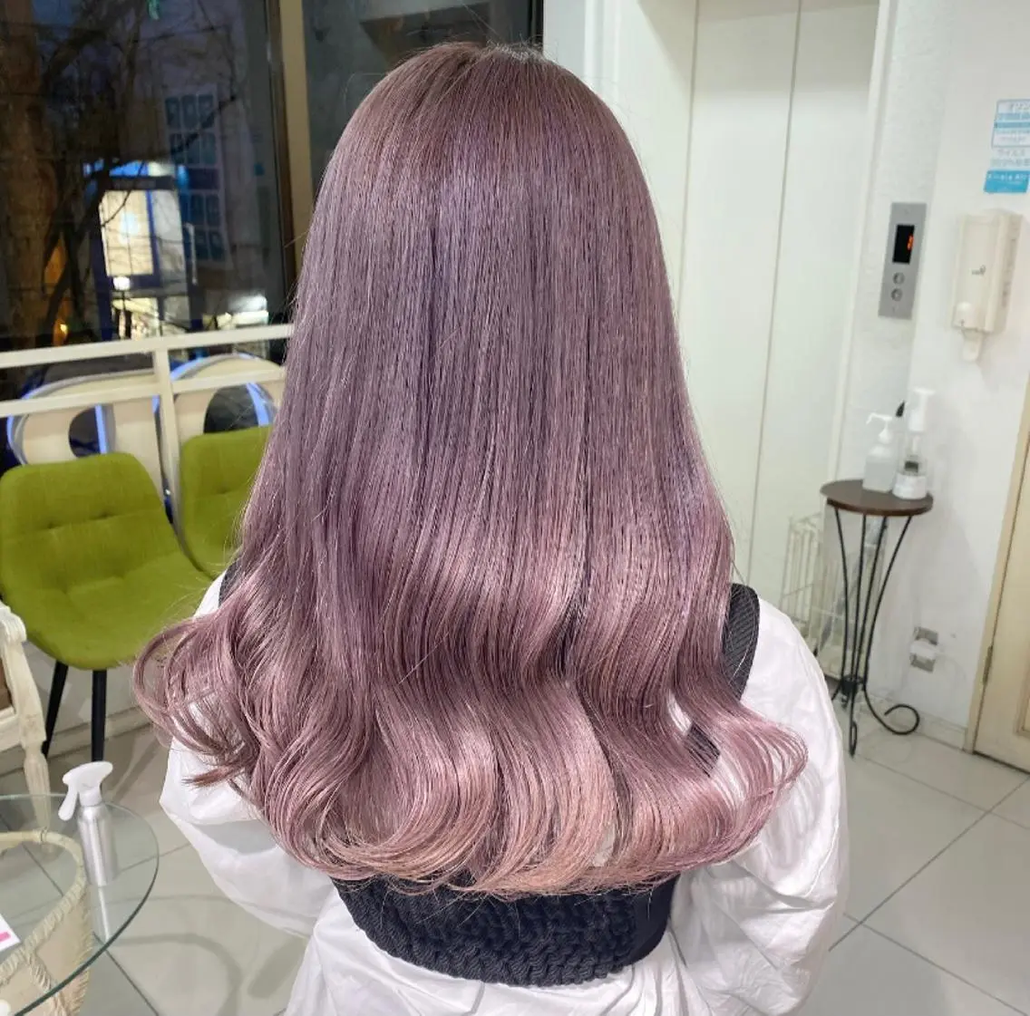 ロング カラー ヘアアレンジ ヘアカラー トリートメント 透明感カラー 古山 結季🌙🖤のヘアスタイル