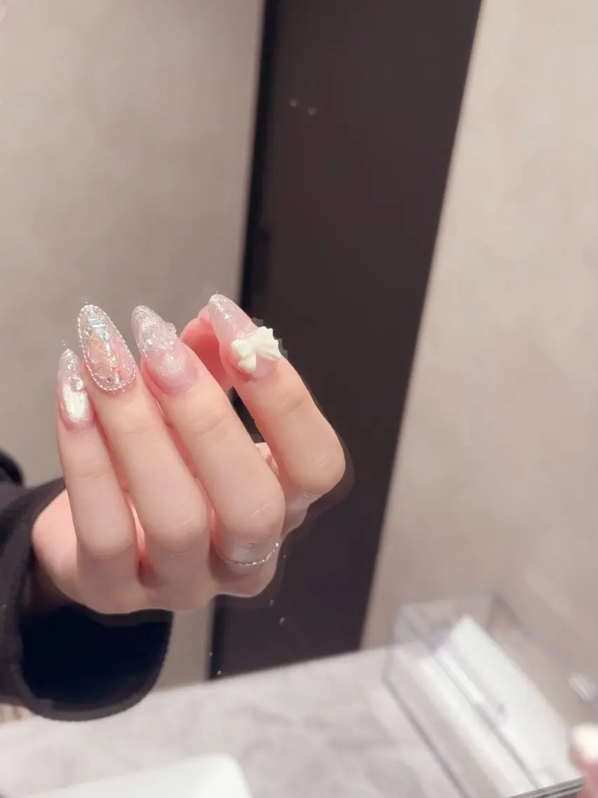 ネイル フラッシュネイル マグネットネイル KOKONA 🎀のネイルデザイン