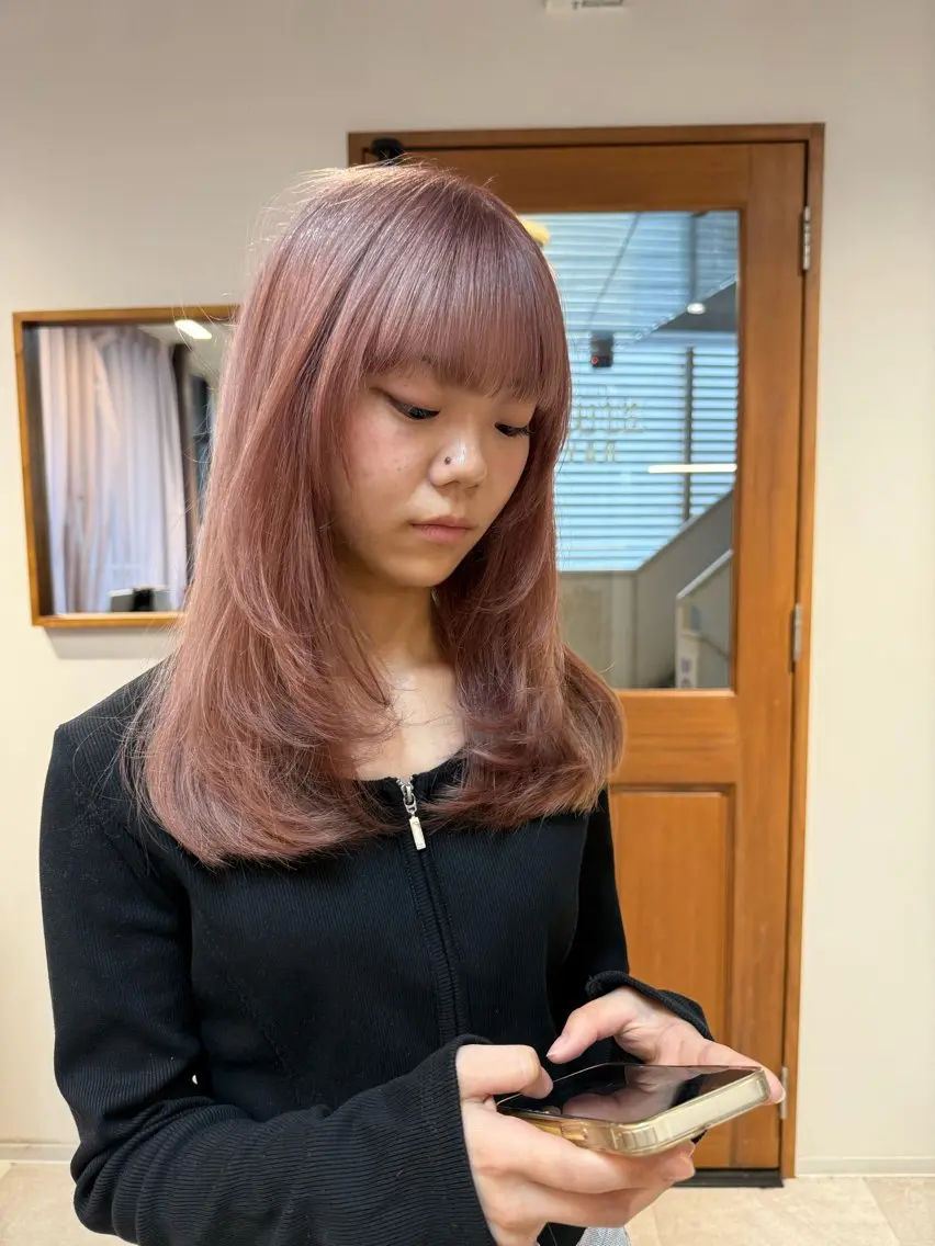 カラー カット ヘアカラー 🎀夏秋/レイヤー/ 透明感カラー🎀のヘアスタイル