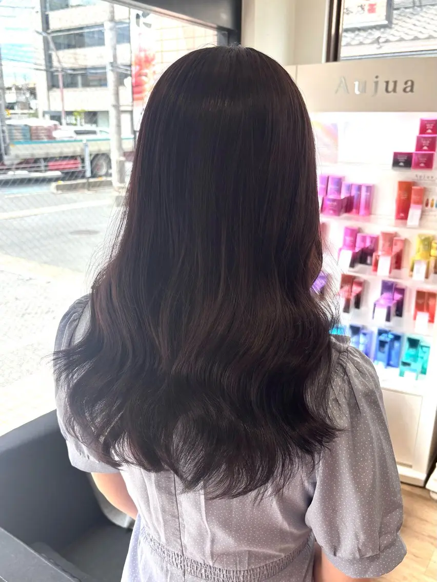 今だけ❣️ご新規様限定価格🉐✨【透明感カラー🩶】ワンカラー➕カット🫧の写真