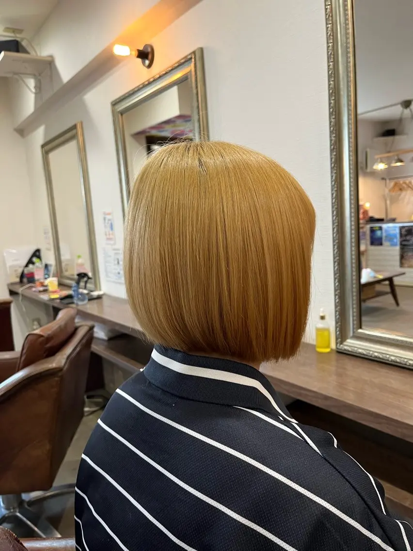 ミディアム 🫧透明感カラー× レイヤー🫧HARUのヘアスタイル