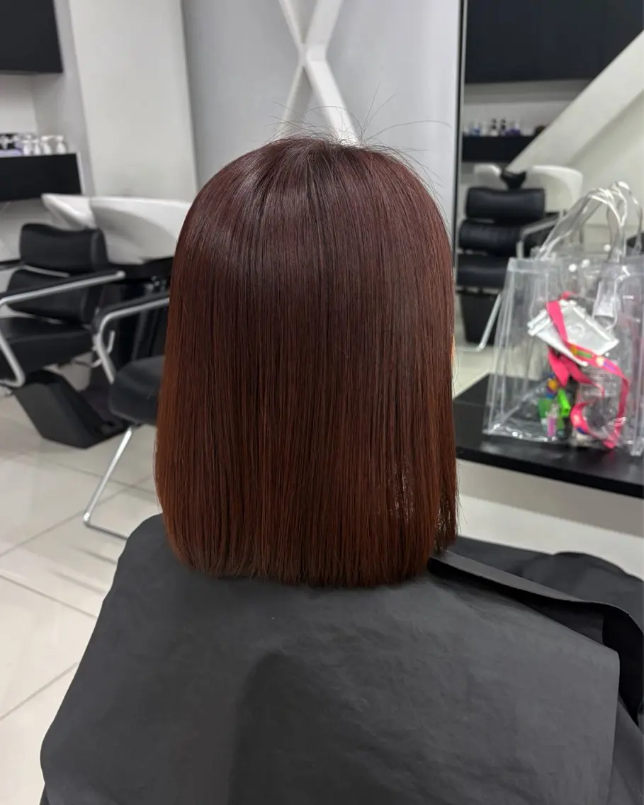 ショート カラー 無料ワンカラーモデル 🩷ALIVE 七海のヘアスタイル