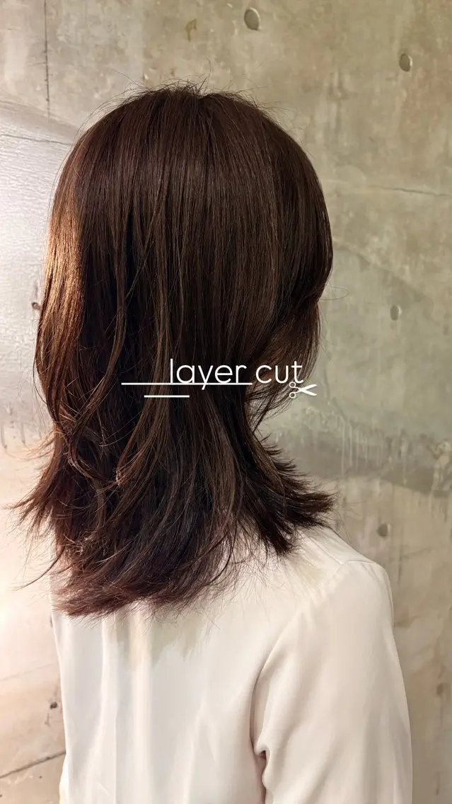 ミディアム «料金🆓カット モデル»キリ🌿のヘアスタイル