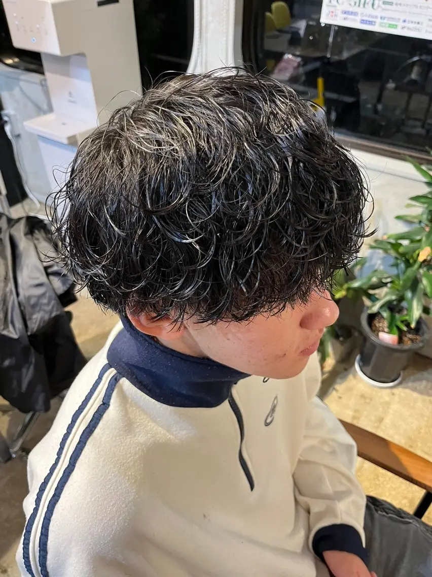 パーマ メンズ 🌀rooomen 各務原/龍之介のヘアスタイル