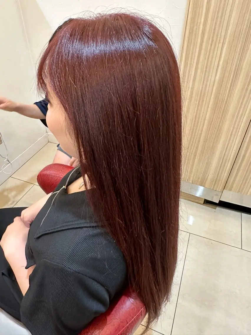 カラー ナチュラルヘア 神田一瑳のヘアスタイル