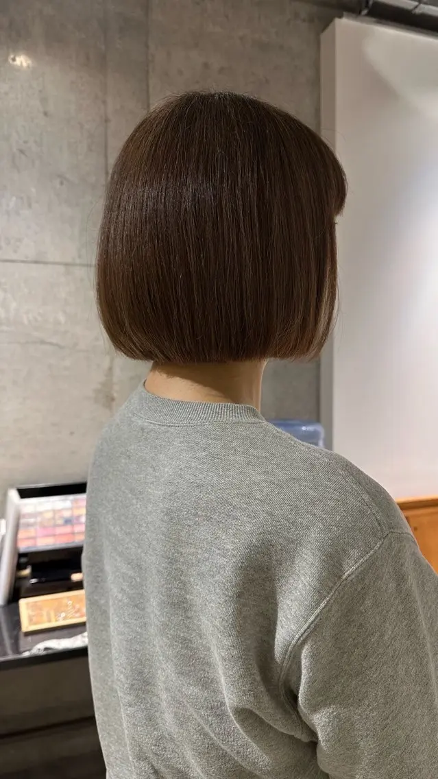ショート ボブ milli 佐藤 蓮 🤏のヘアスタイル