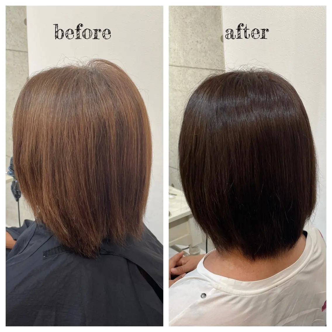 ショート カラー ヘアカラー トリートメント PutiLuca 浅川のヘアスタイル