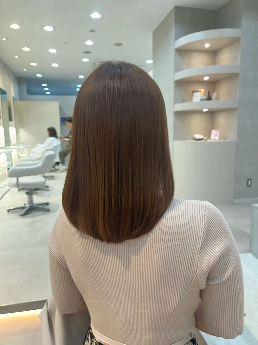 ミディアム 外ハネヘア kotomi sekiのヘアスタイル