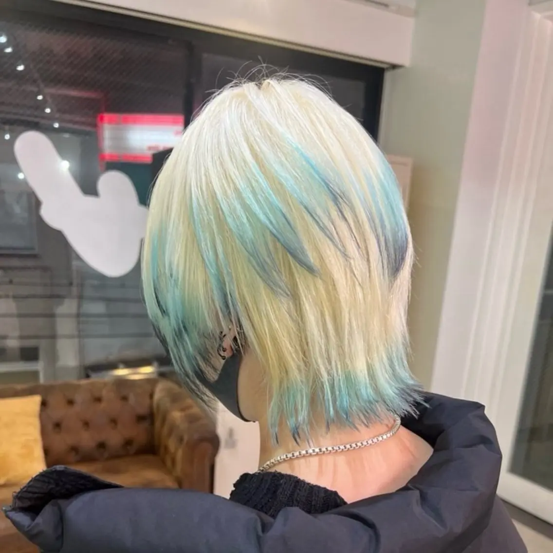 🎀デザインカラー🎀(ブリーチ込)+2stepトリートメントの写真