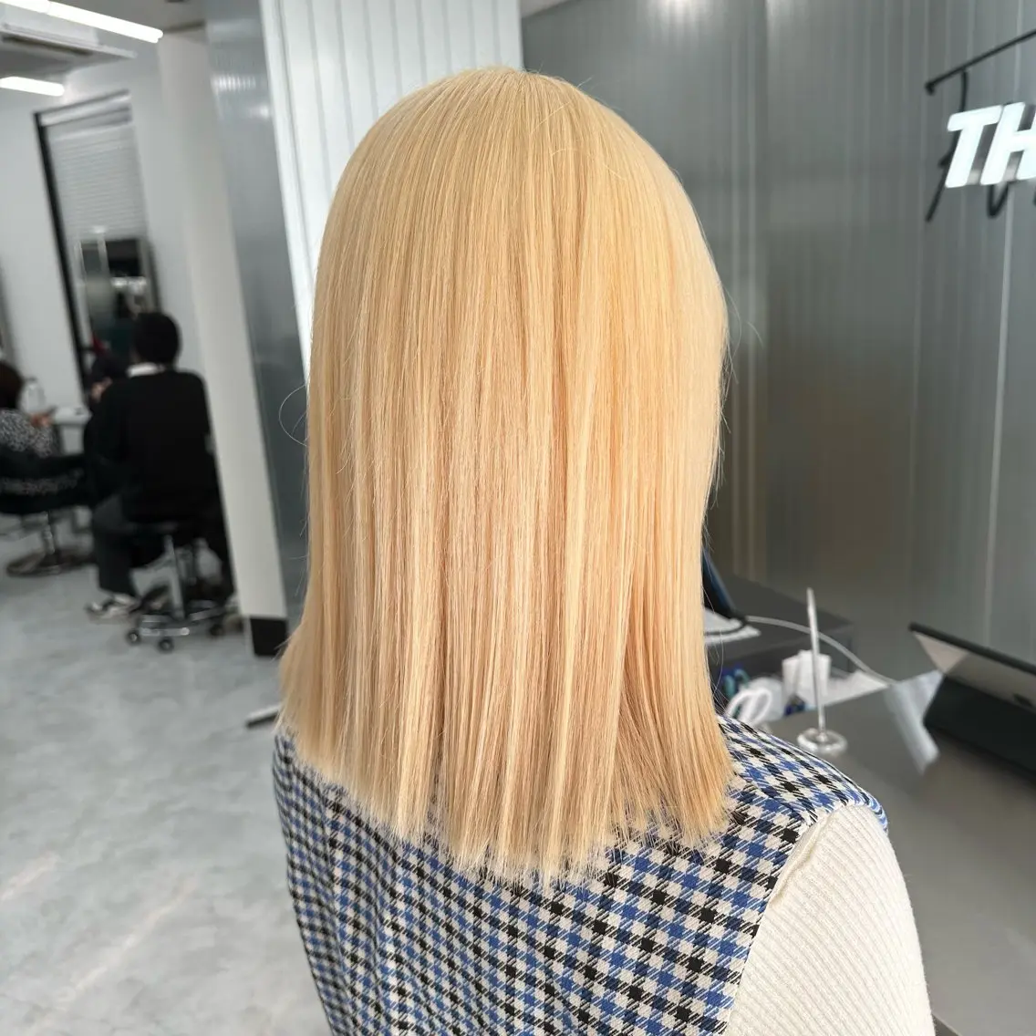 ミディアム カラー ヘアカラー トリートメント ヘッドスパ ヘアセット レイヤーダブルカラー KYONのヘアスタイル