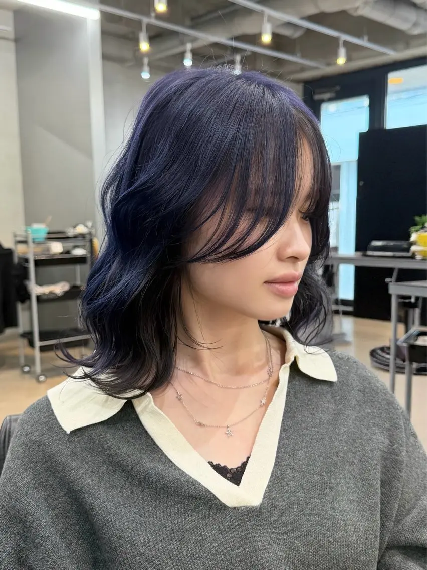ミディアム カラー ヘアカラー いとう まいこのヘアスタイル