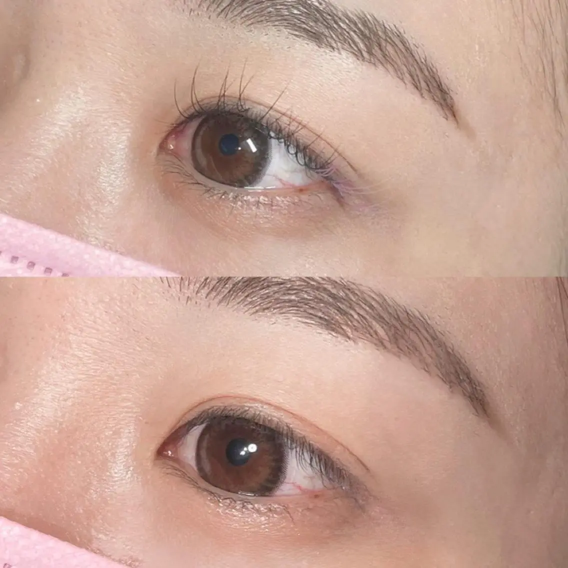 ミディアム カラー パーマ ヘアアレンジ メンズ キッズ マツエク・マツパ ラベンダーカラー カラーマツエク sara 荒井店のヘアスタイル