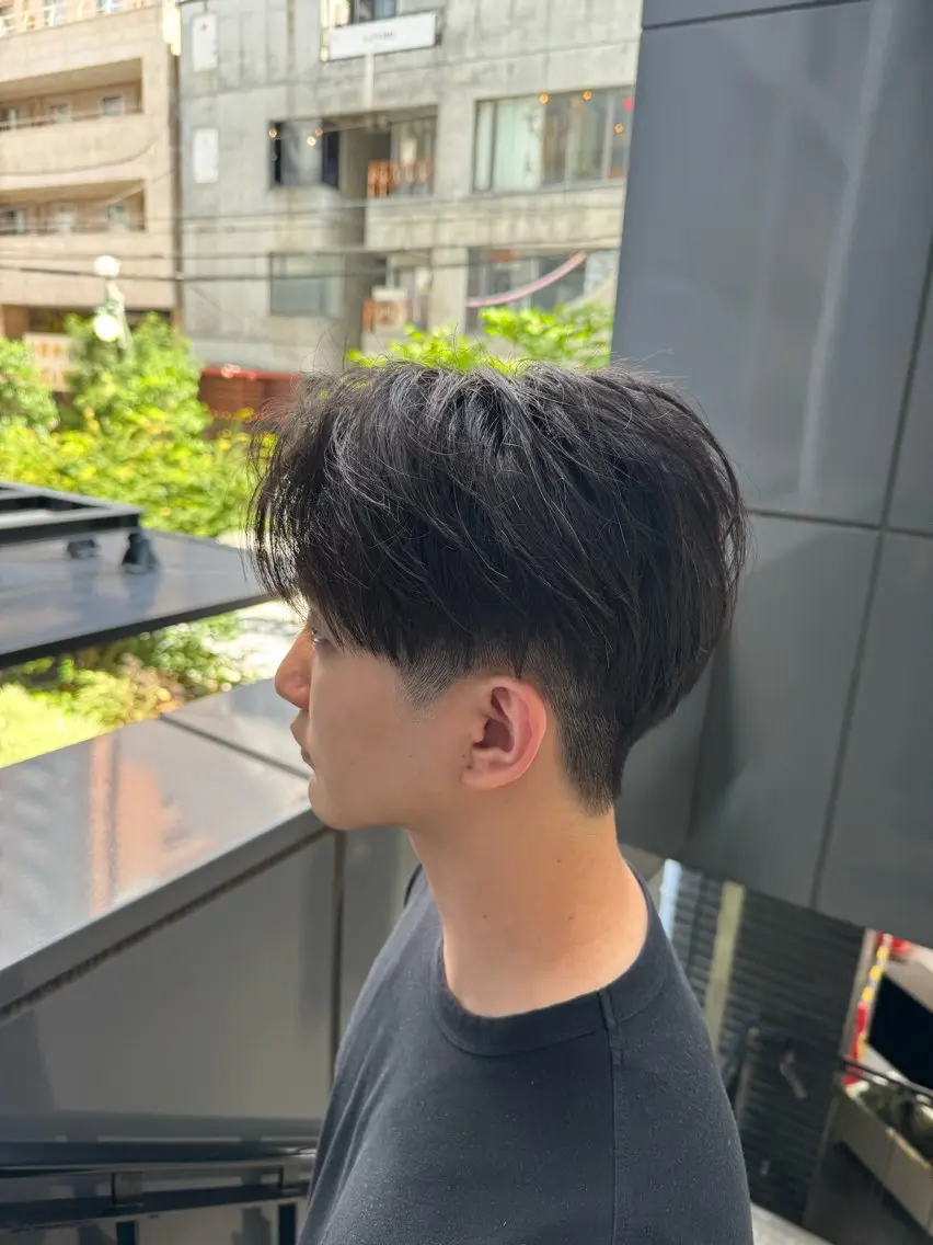 メンズ カット トリートメント 河野 悠のヘアスタイル