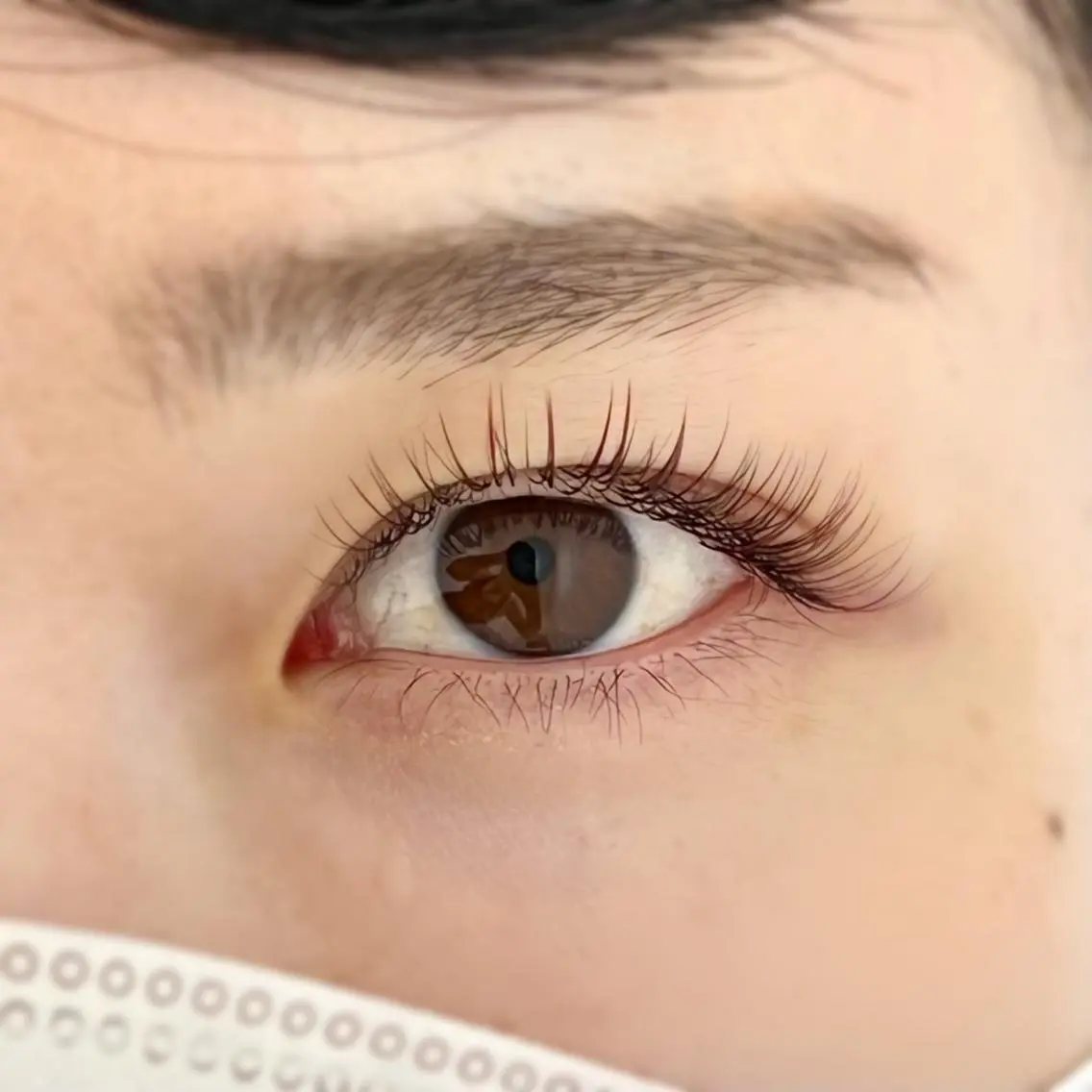マツエク・マツパ カラーマツエク フラットラッシュ まつげパーマ nap eye NAHOのマツエク・マツパデザイン