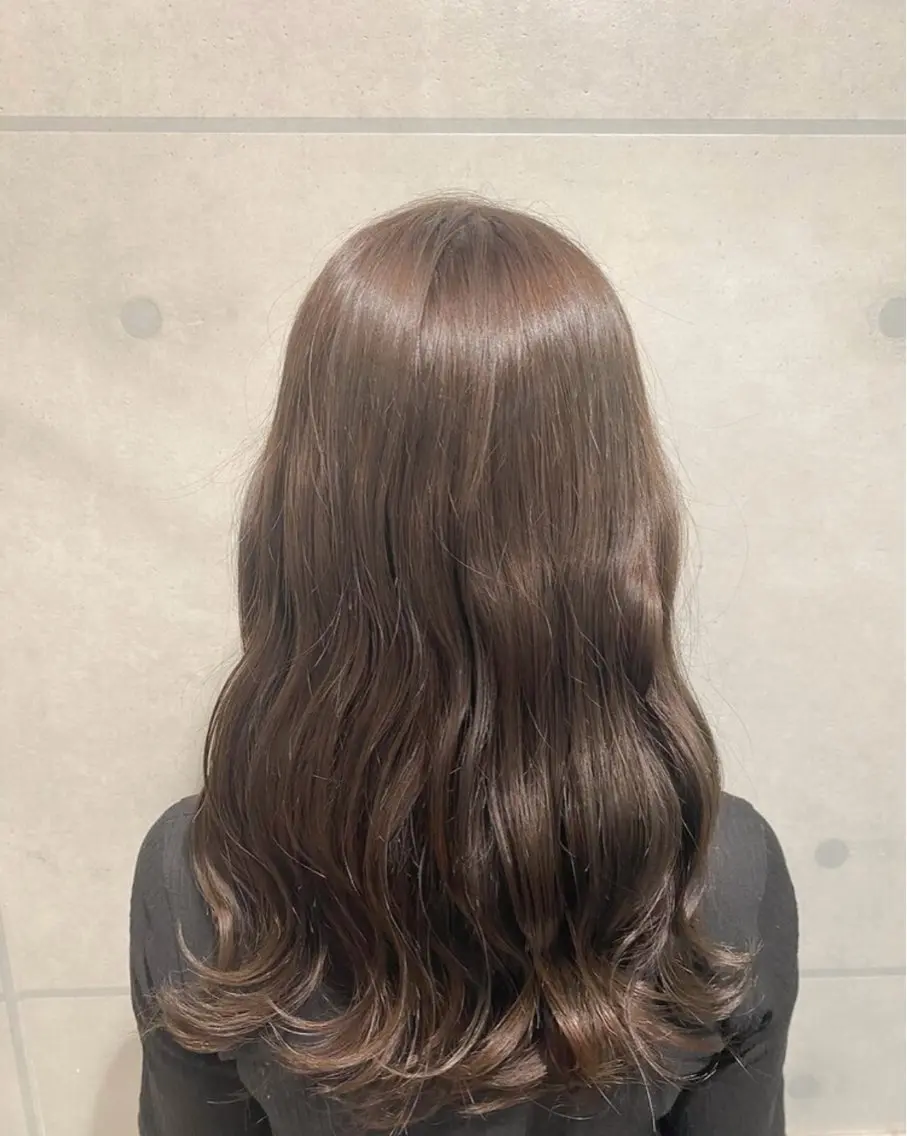 ロング カラー カット ヘアカラー トリートメント PROGRESS 守谷店　KUSSYのヘアスタイル