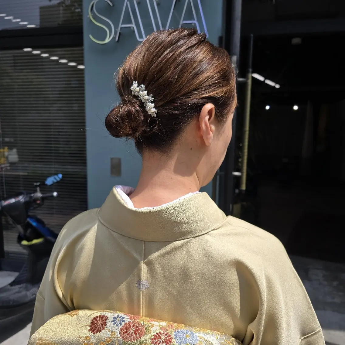 ヘアアレンジ ヘアセット ハヤシ マユ ✂ 府中美容室のヘアスタイル