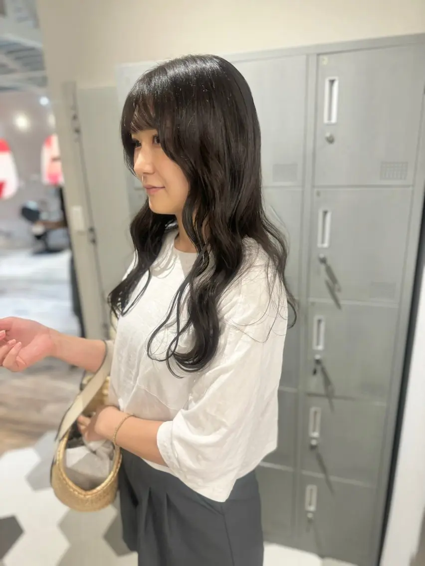 ロング カット ヘアカラー 【天満1艶髪】潤艶/ 髪質改善🌹釣本竜哉のヘアスタイル