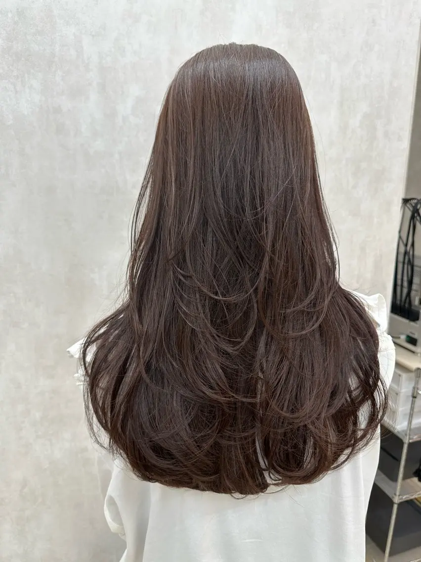【最高髪質改善】艶カラー+最高級シルクトリートメント18700円→14960円の写真