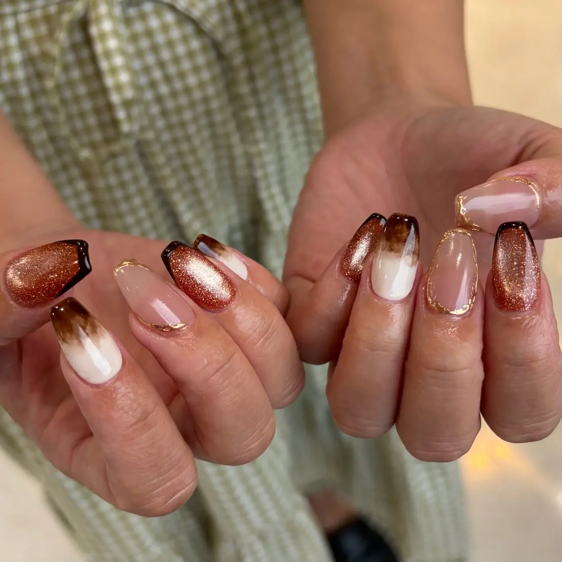 ネイル ニュアンスネイル ハンドネイル FIRSTCLASS KAYOのネイルデザイン