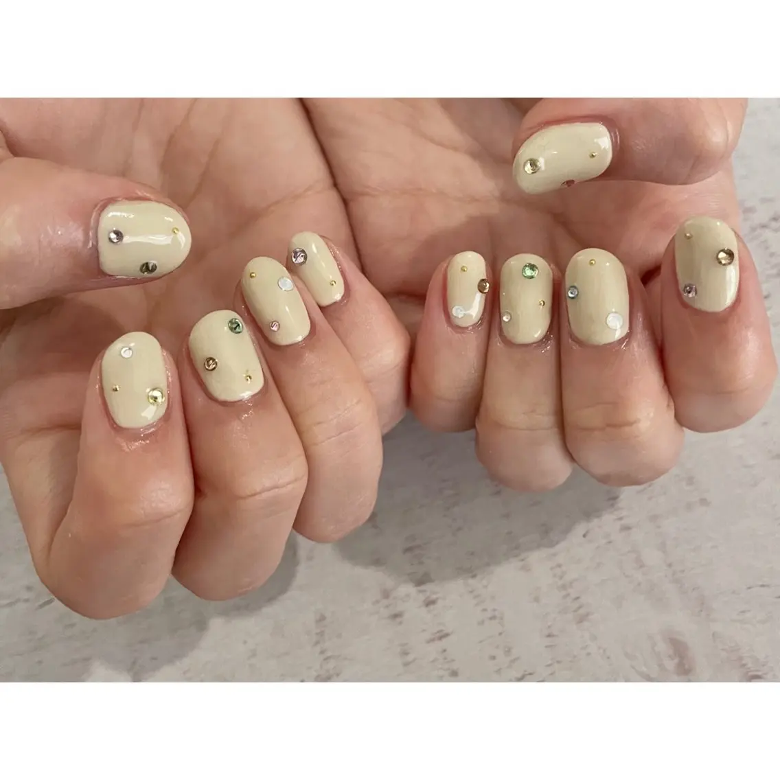 ネイル 𖡼 yumenoのネイルデザイン