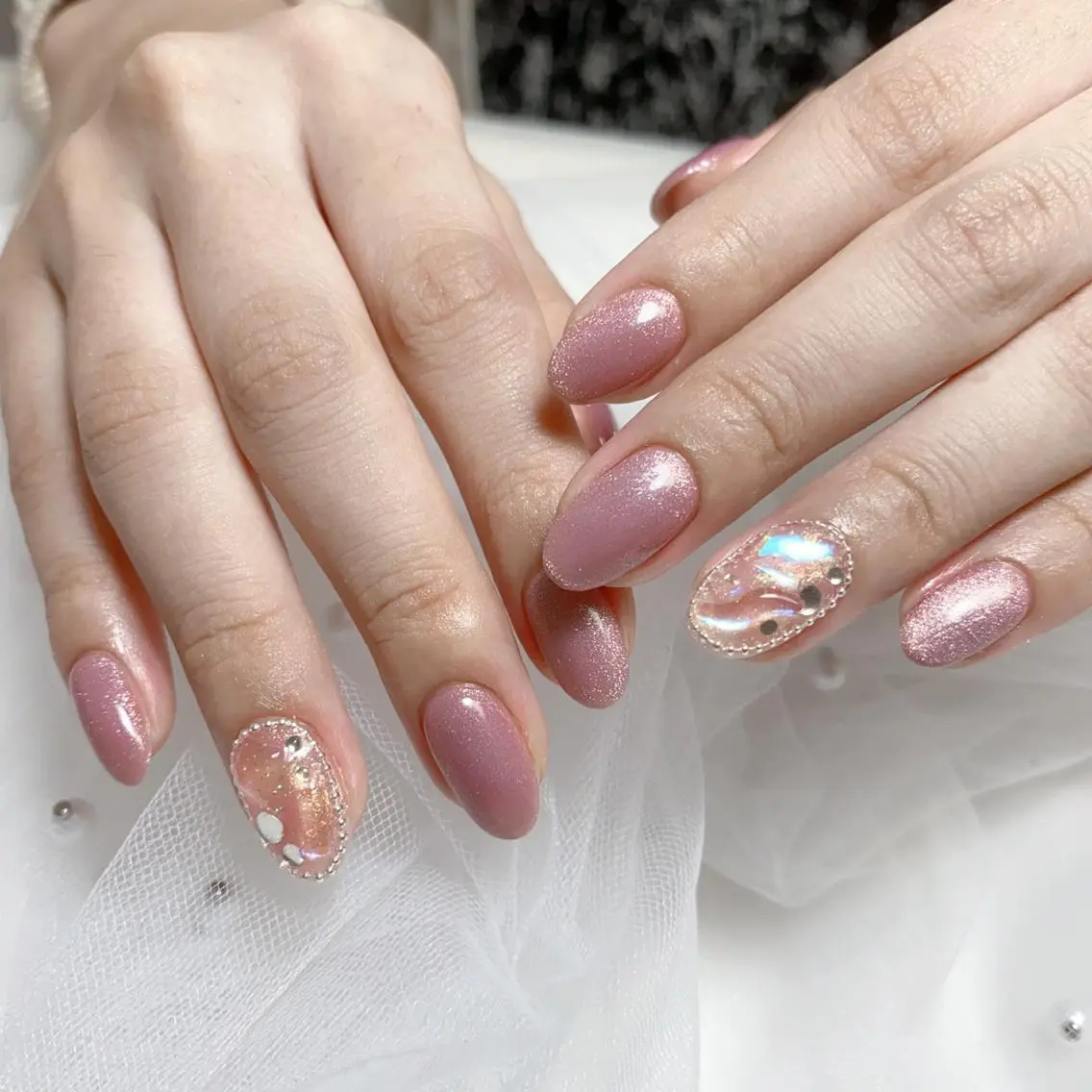 メンズ ネイル ワンカラーネイル Nail salon 木にいるのネイルデザイン